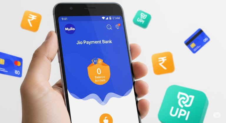 jio payment bank account open online